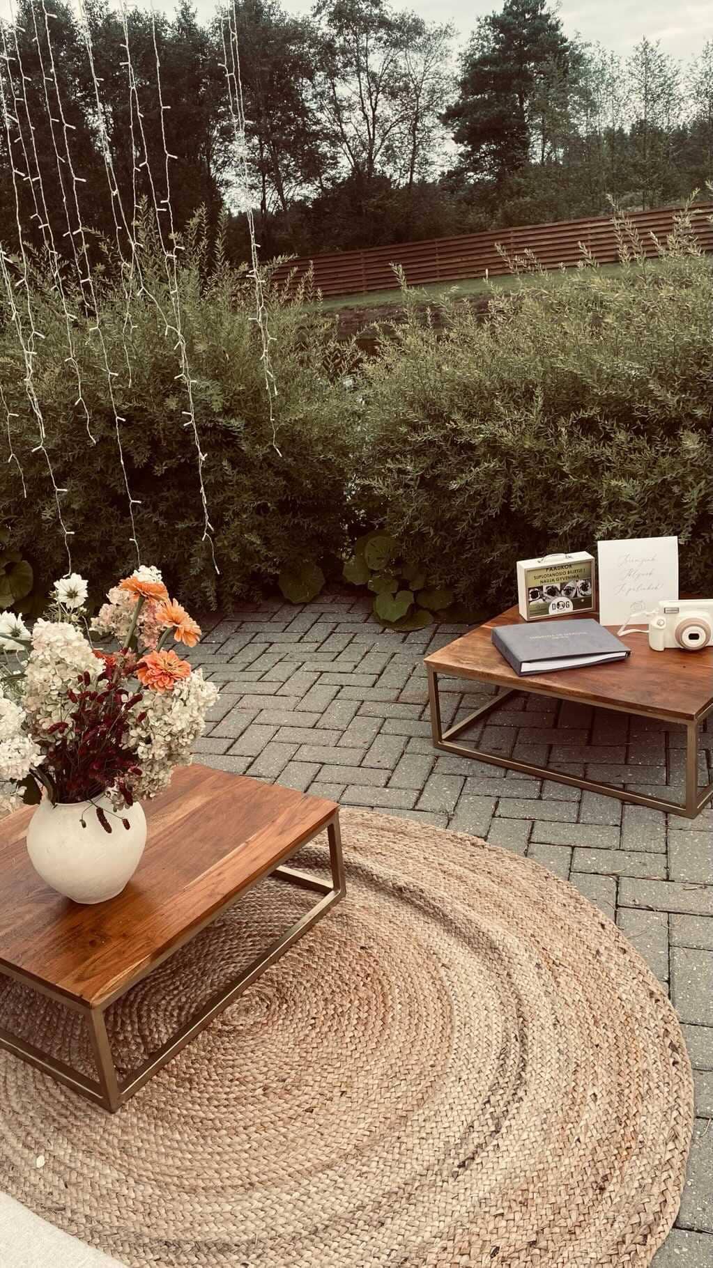 Apvalus jūržolės kilimas 150cm